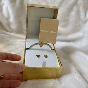 ❌SOLD❌ Michael Kors bracelet/earrings set